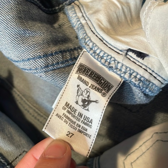 True Religion Woman’s Blue‎ Jeans Size 27 - Picture 6 of 9